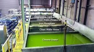 Industrial surface pre-treatment process tanks