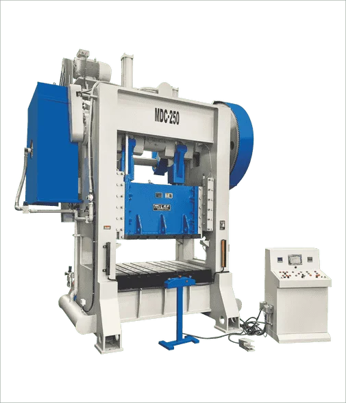 MDC-250 industrial power press with control panel